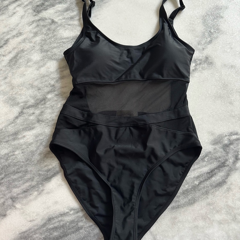 Charlie Paige swim one piece